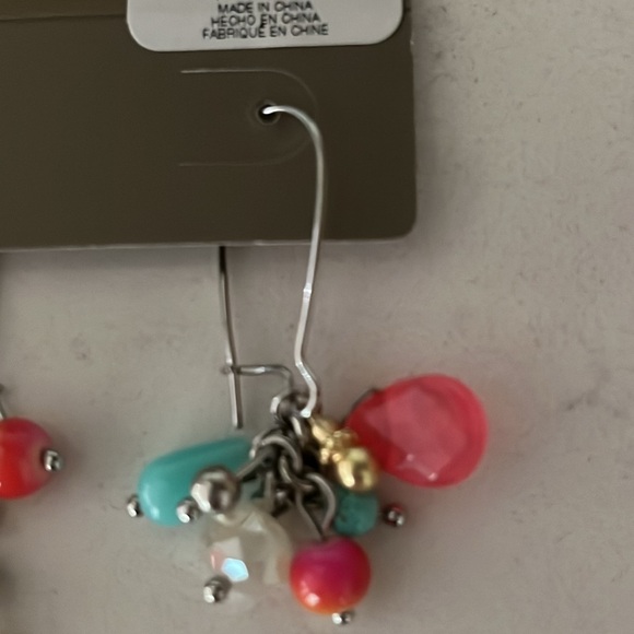 Chico’s NWT Lightweight Beaded Earrings - Picture 4 of 4